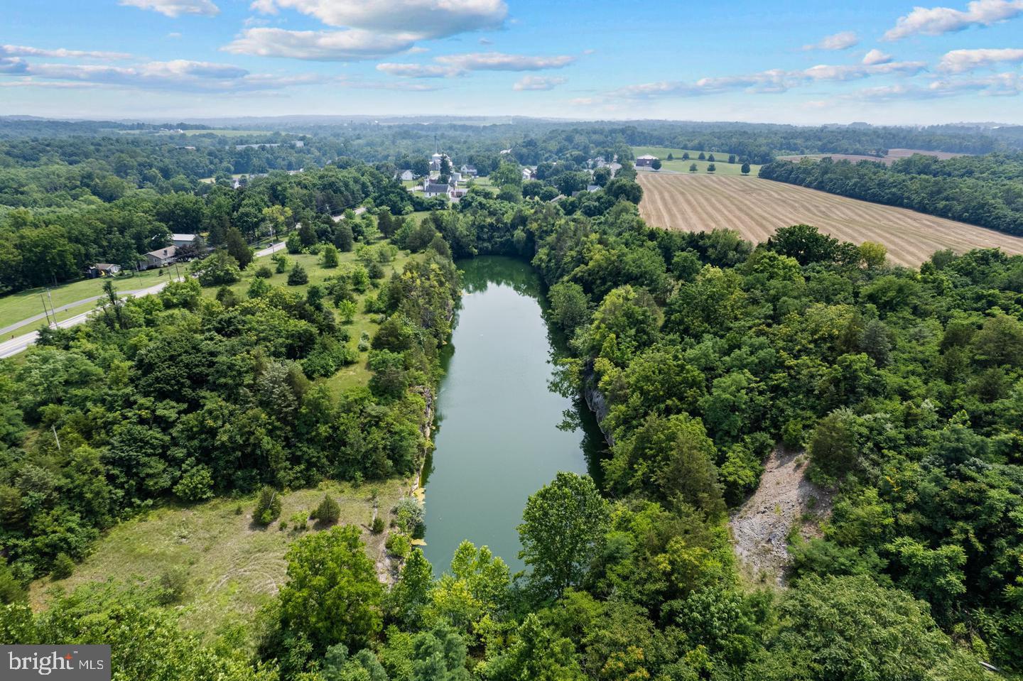 0 Warm Spring Road Greencastle, PA 17225 - Photo 6 of 12 an aerial view of a house with a yard and lake view