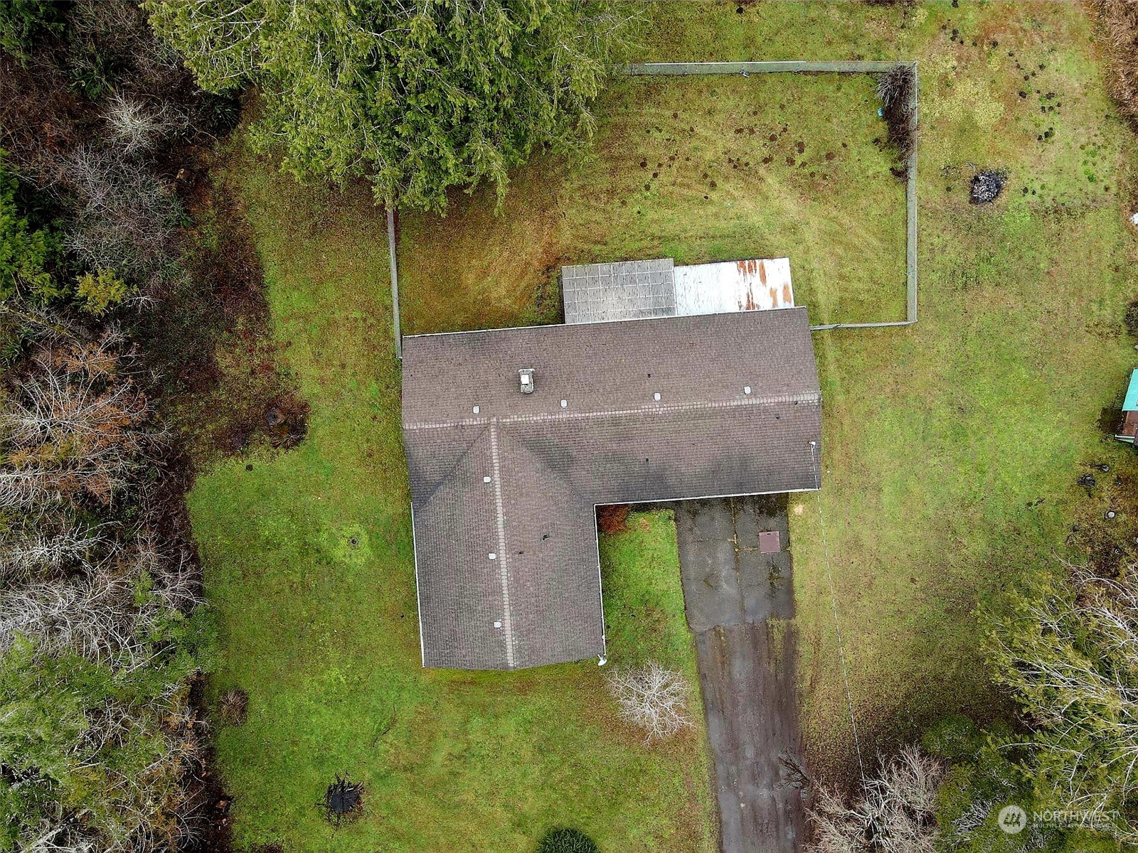15 Foreman Road McCleary, WA 98557 - Photo 28 of 31 an aerial view of a house with a yard