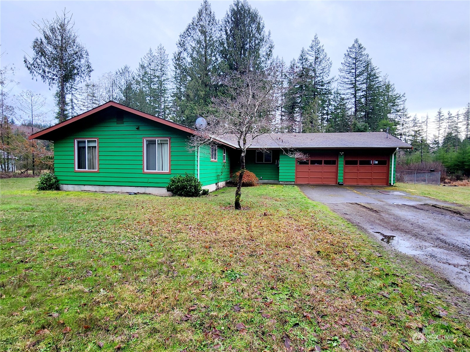 15 Foreman Road McCleary, WA 98557 - Photo 3 of 31 a front view of a house with garden