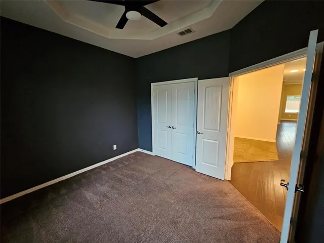 a view of empty room with a window