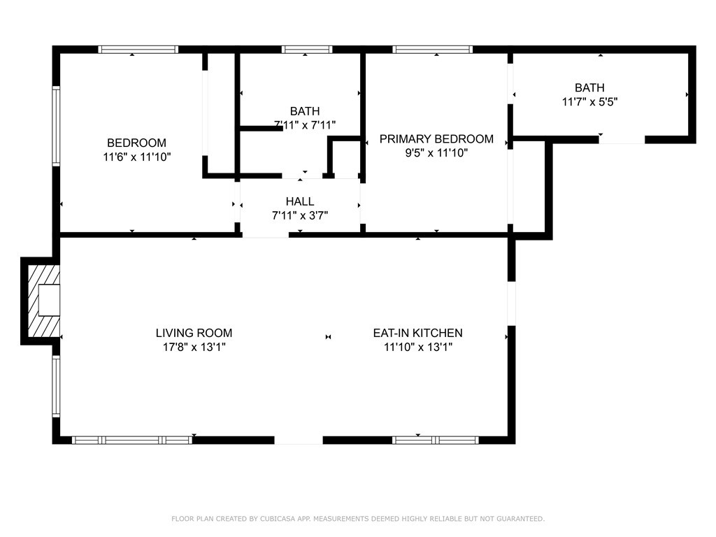 3201 Tide Avenue Morro Bay, CA 93442 - Photo 30 of 30 a picture of a hall with a white wall and sign