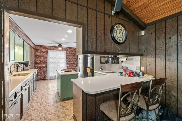 a view of a livingroom with a fireplace