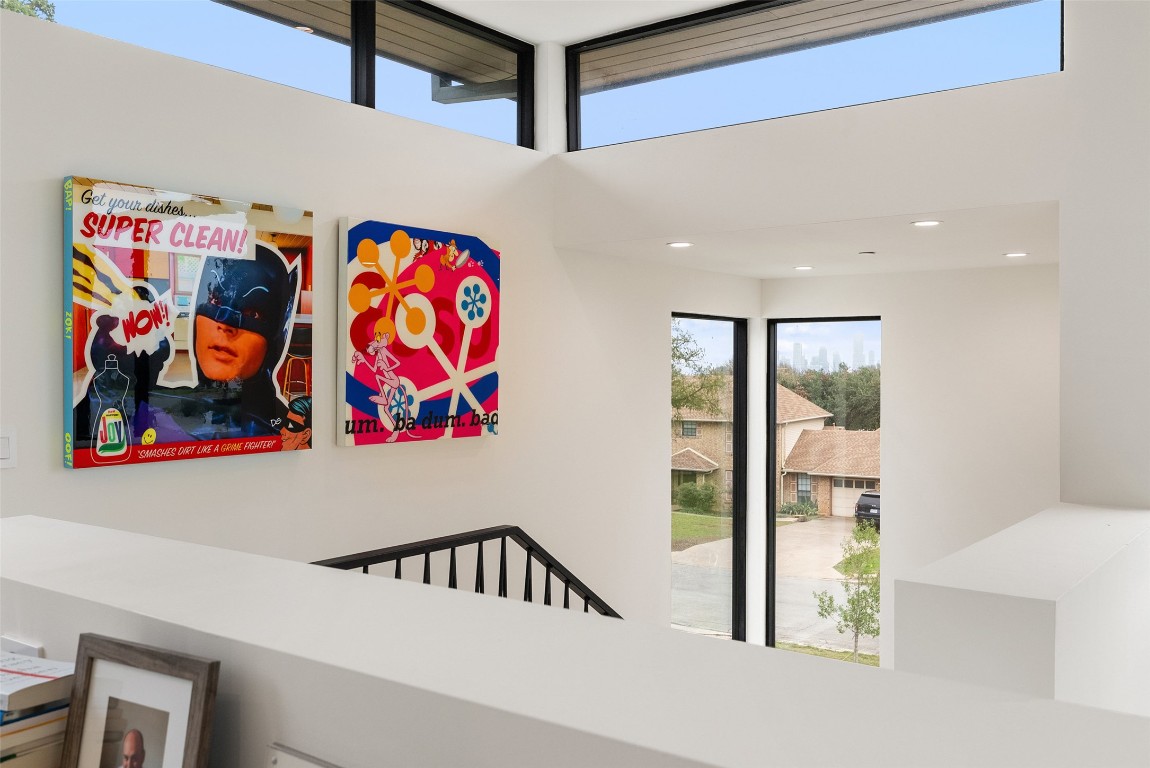 304 Blue Ridge Trail Austin, TX 78746 - Photo 27 of 40 a view of an entryway with wooden floor