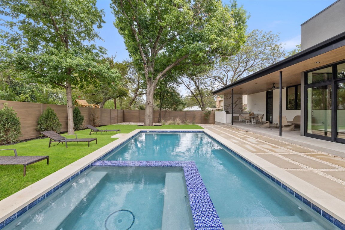 304 Blue Ridge Trail Austin, TX 78746 - Photo 3 of 40 a view of swimming pool with a patio