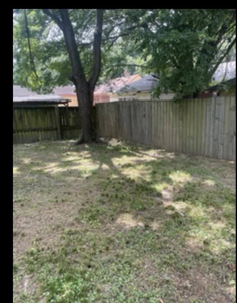 776 Newell Road Memphis, TN 38111 - Photo 5 of 5 a view of a backyard with a tree