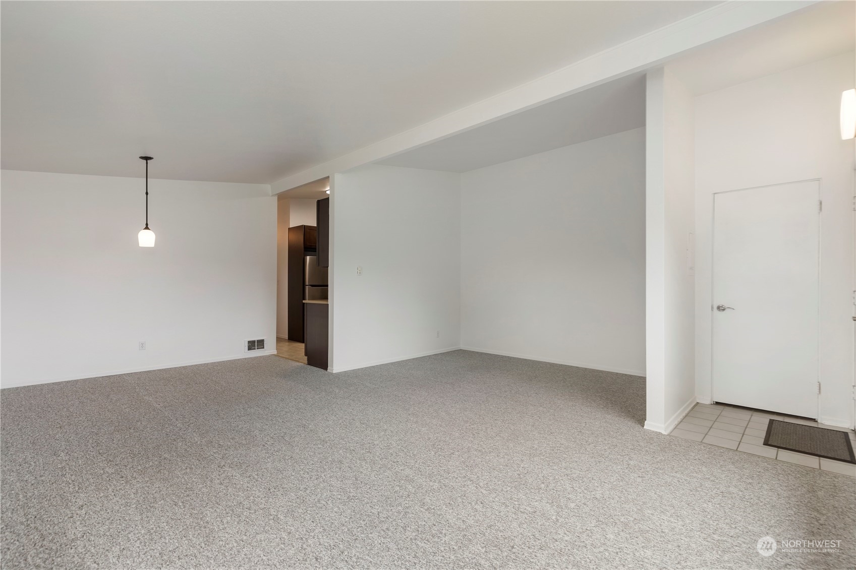 629 Monroe Street Monroe, WA 98272 - Photo 21 of 38 an empty room with staircase and white walls