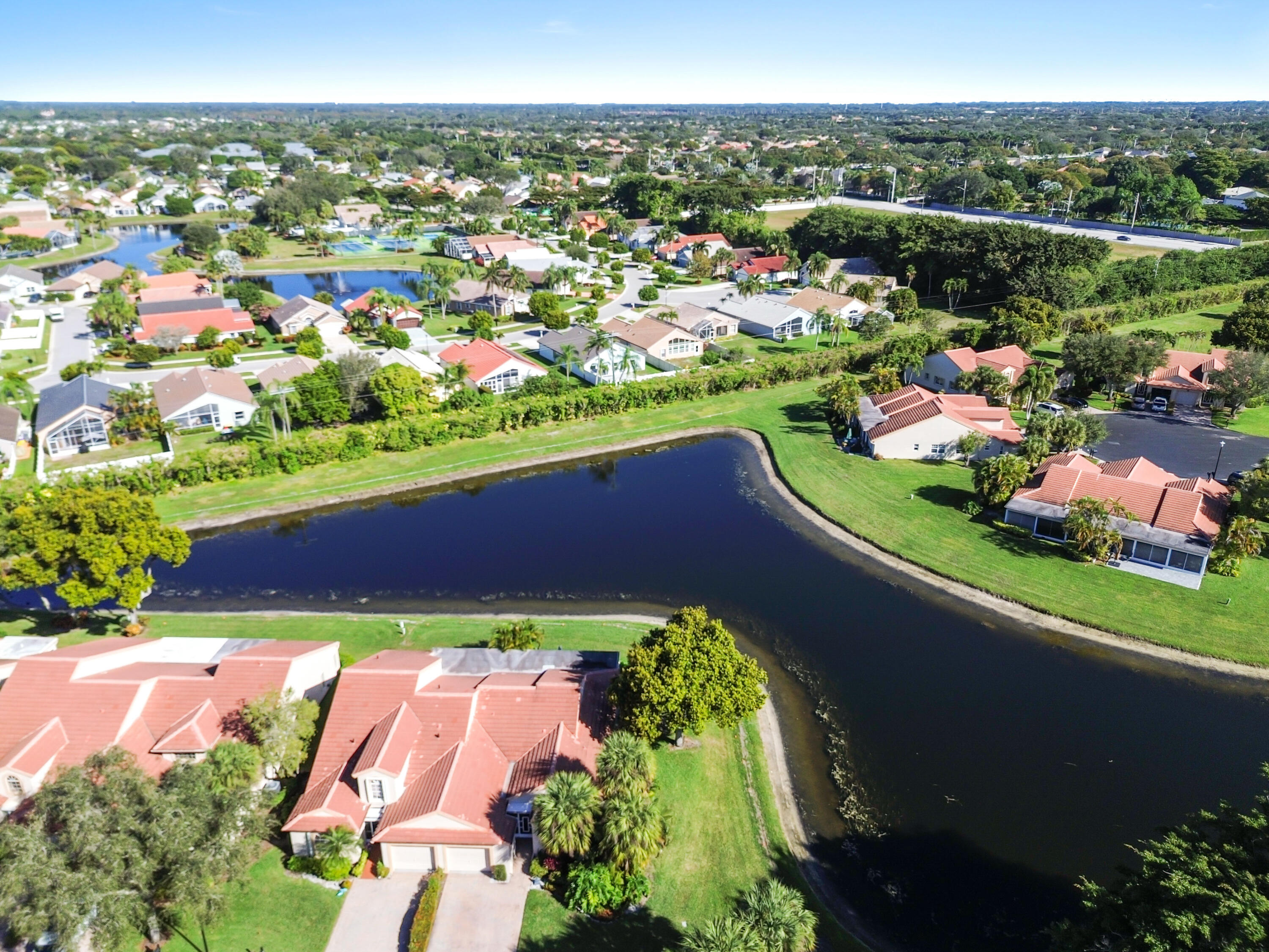 7615 Red Ruby Drive Delray Beach, FL 33446 - Photo 33 of 34 41 drone 08