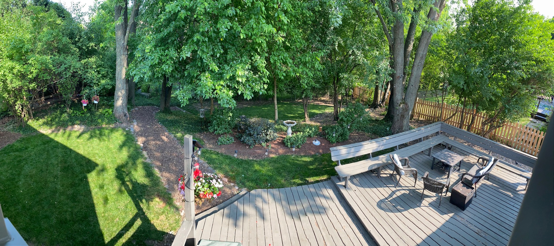 999 Confederation Drive Bartlett, IL 60103 - Photo 24 of 26 a view of deck with patio and garden