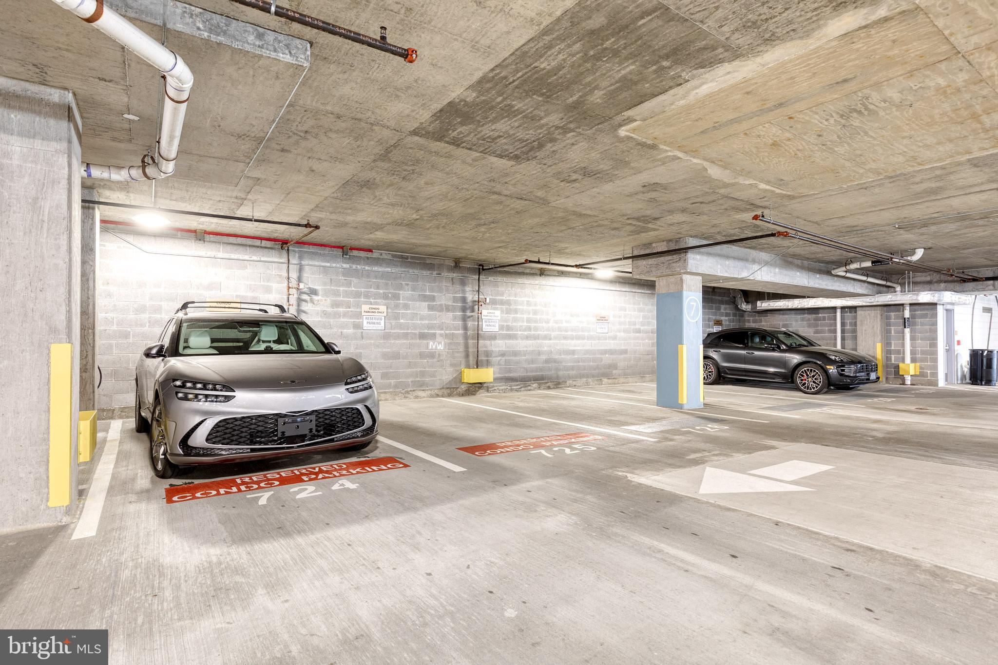 1330 Lancaster Street, Unit C701 Baltimore, MD 21231 - Photo 50 of 73 a car parked in parking