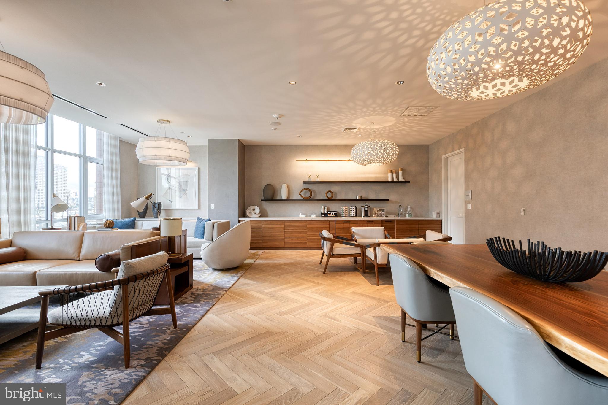 1330 Lancaster Street, Unit C701 Baltimore, MD 21231 - Photo 55 of 73 a living room with furniture and a large window