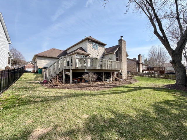 1325 Foxpointe Drive Sycamore, IL 60178 - Photo 49 of 55 a view of a house with a big yard and large trees