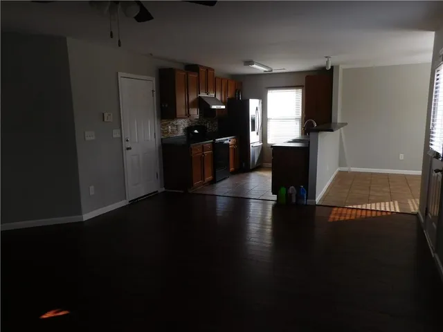 a view of a electric appliances in kitchen