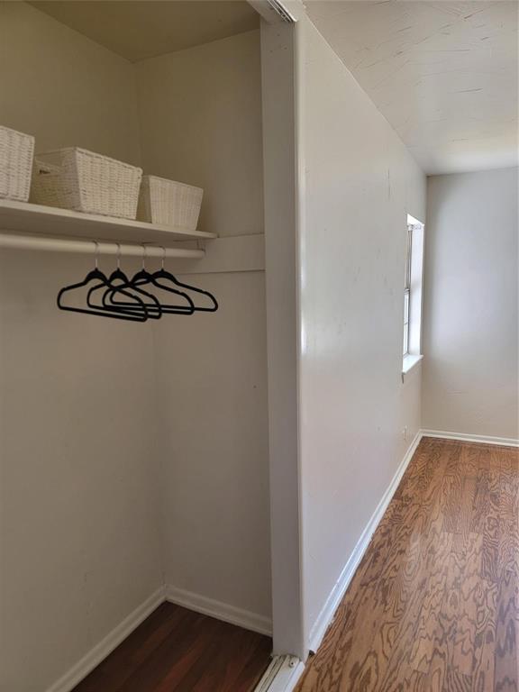 2223 Anderson Street Irving, TX 75062 - Photo 7 of 9 a view of a livingroom with wooden floor