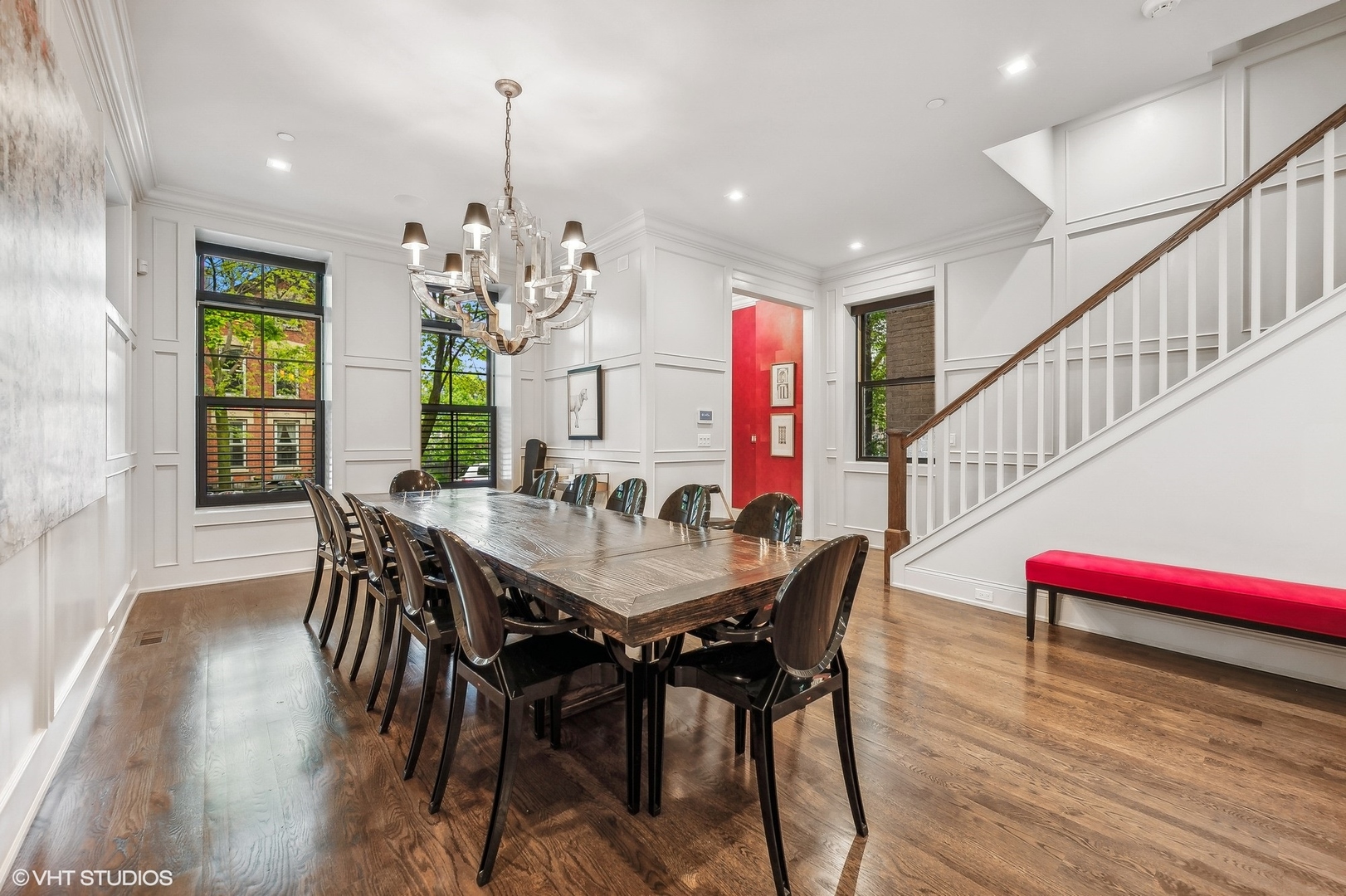 1855 North Dayton Street Chicago, IL 60614 - Photo 5 of 51 a view of a dining room with furniture and window