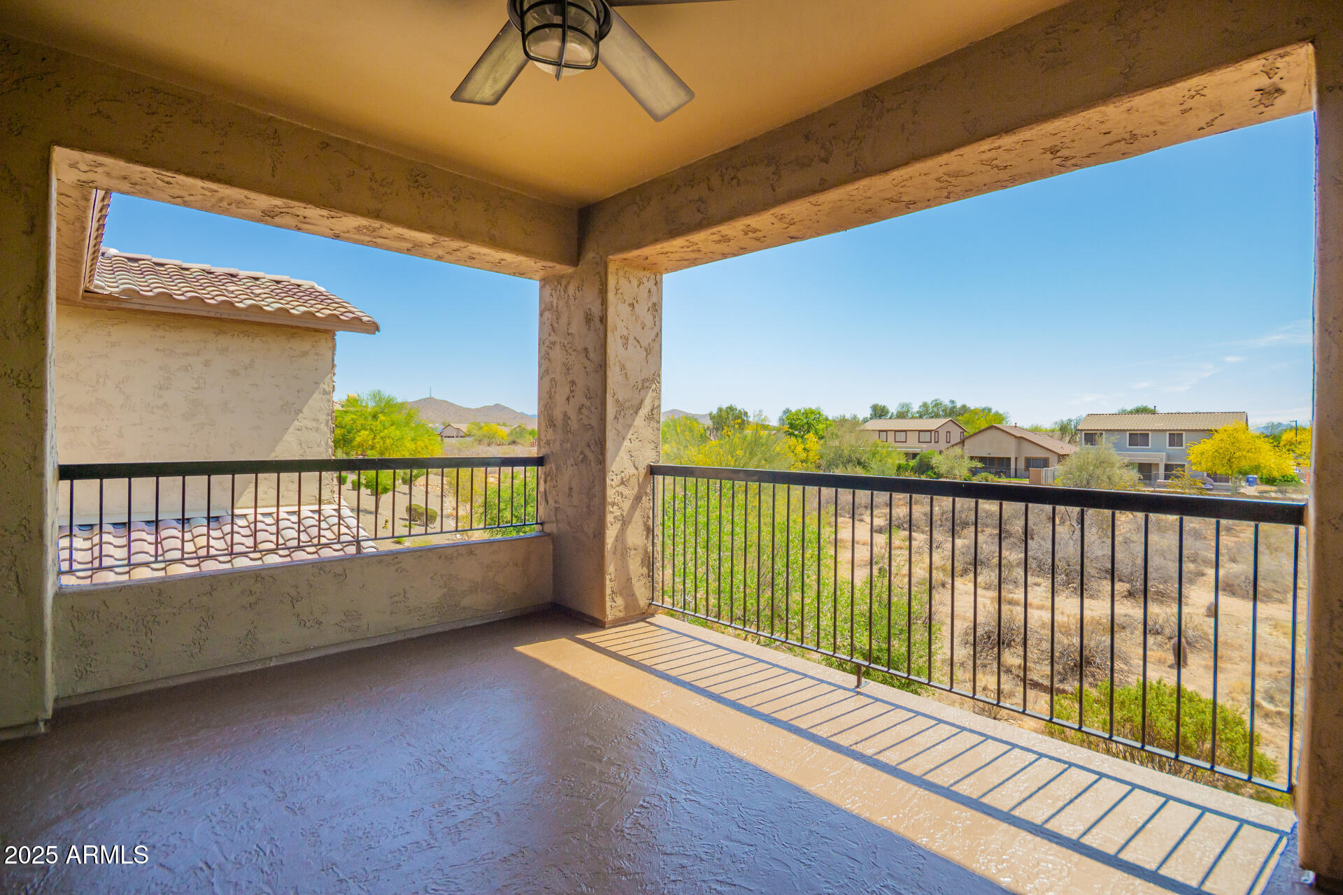 2425 West Bronco Butte Trail, Unit 2028 Phoenix, AZ 85085 - Photo 39 of 46 a view of balcony with furniture