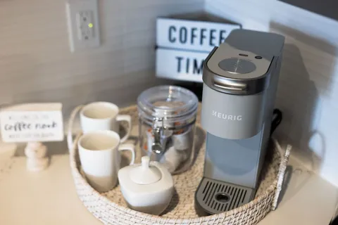 a close view of a stove