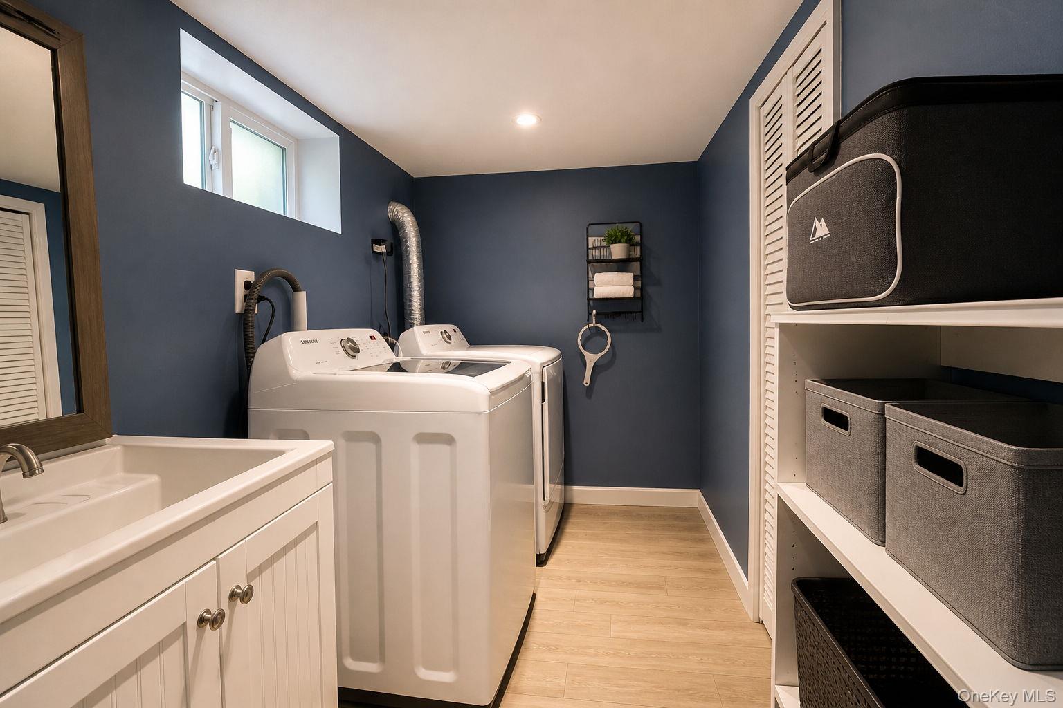 33 Horton Road Bloomingburg, NY 12721 - Photo 28 of 28 a utility room with dryer and washer
