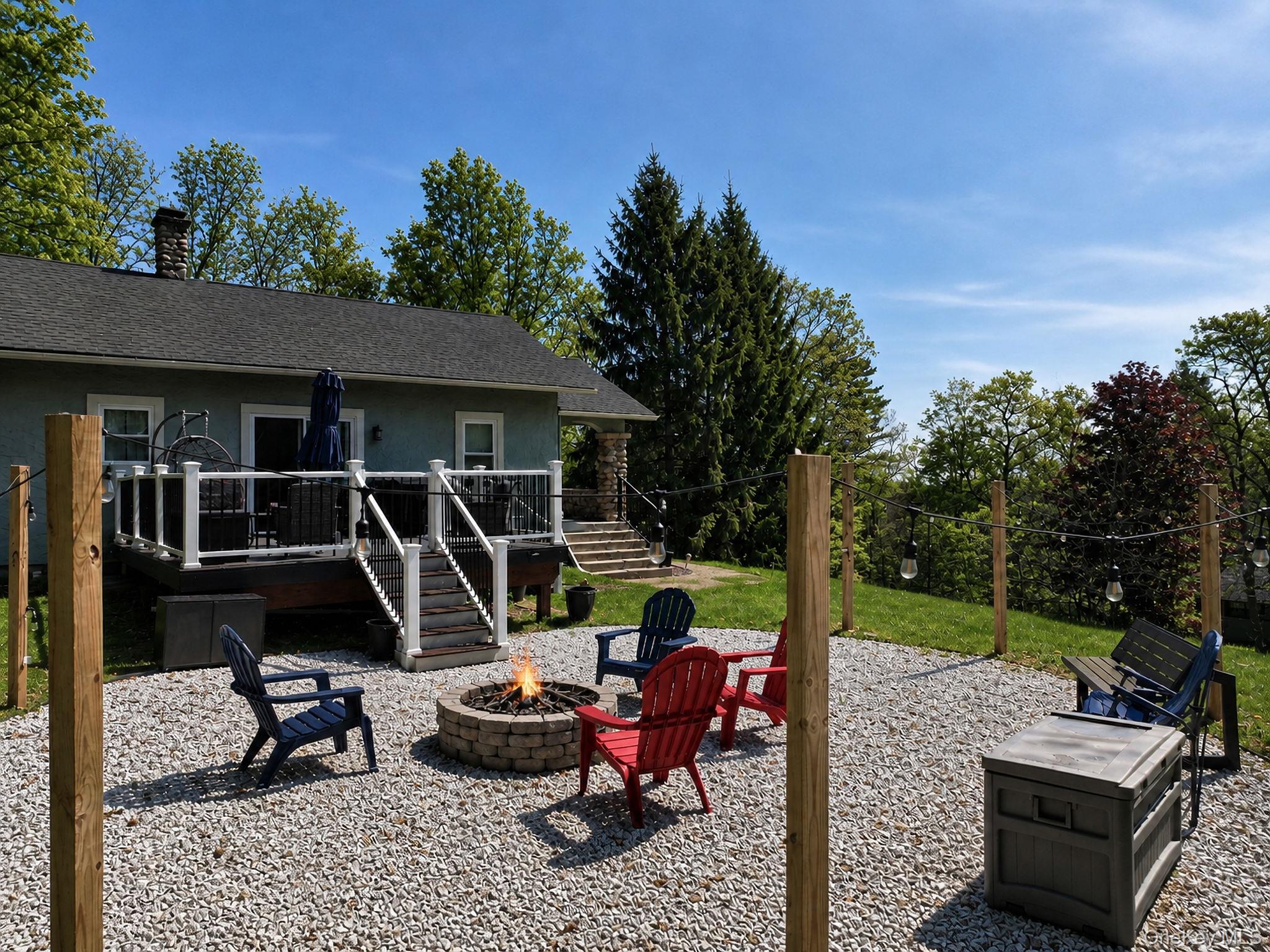 33 Horton Road Bloomingburg, NY 12721 - Photo 9 of 28 a view of a sitting area with furniture and garden
