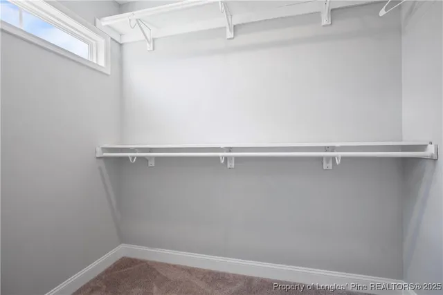 a close up view of racks on the wall