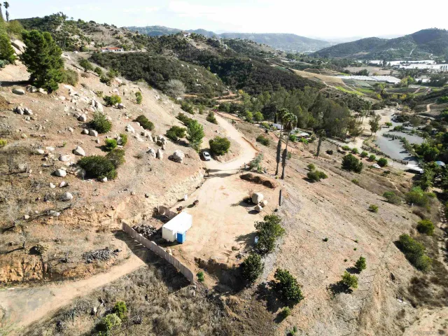 a view of swimming pool from a balcony