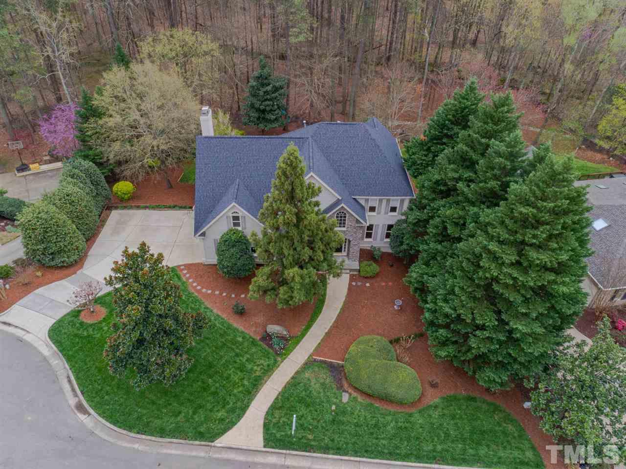 206 Chiselhurst Way Cary, NC 27513 - Photo 5 of 30 an aerial view of a house