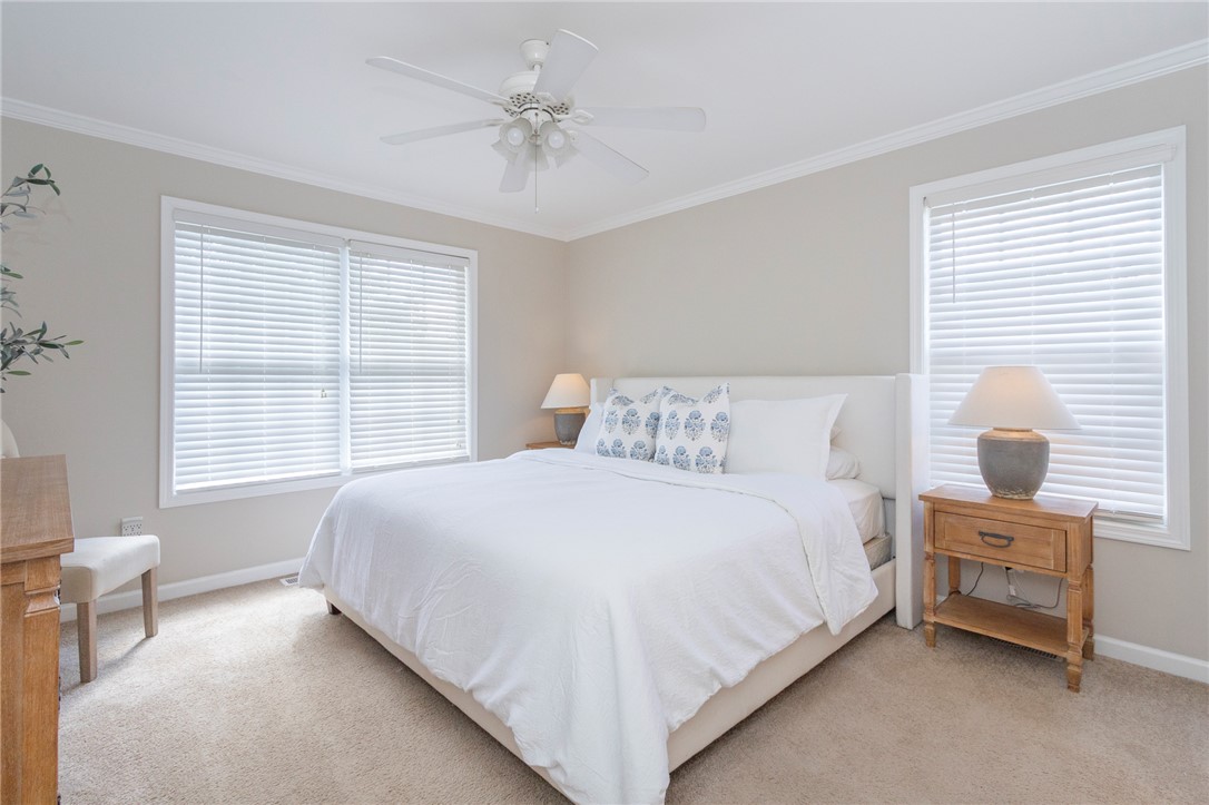 208 Mahaffey Road Williamston, SC 29697 - Photo 25 of 44 This peaceful bedroom provides a comfortable space for rest and relaxation.