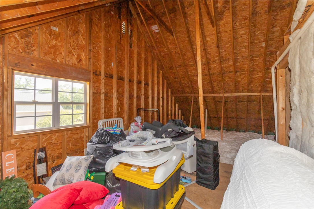 208 Mahaffey Road Williamston, SC 29697 - Photo 35 of 44 Unfinished attic space offers ample storage or potential for future expansion.