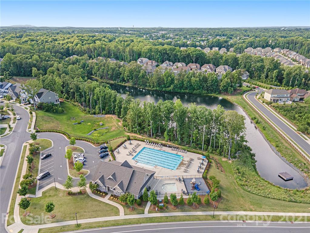 1342 Afton Way Fort Mill, SC 29708 - Photo 36 of 40 an aerial view of a house with a big yard
