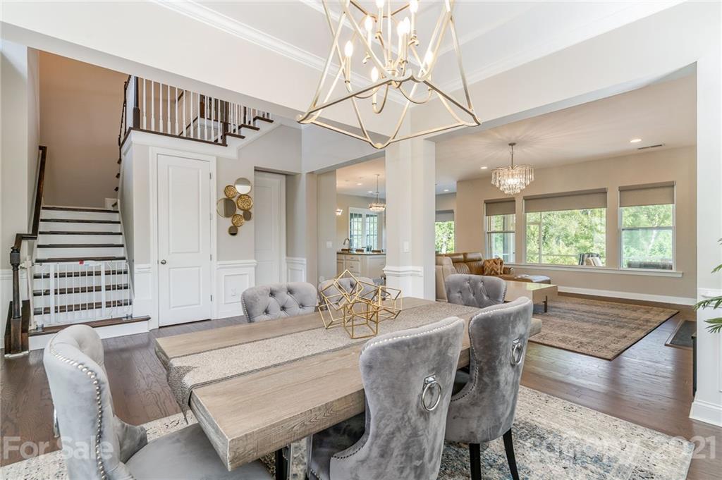 1342 Afton Way Fort Mill, SC 29708 - Photo 6 of 40 a view of a dining room with furniture window and outside view