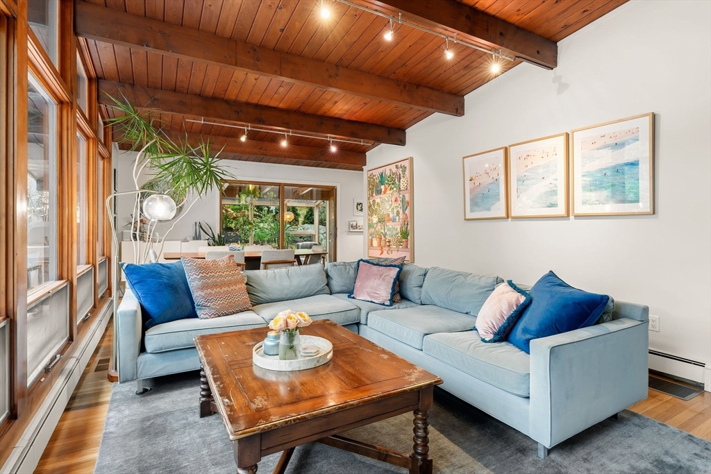 25 Rockwood Road Hingham, MA 02043 - Photo 7 of 32 a living room with furniture and a large window