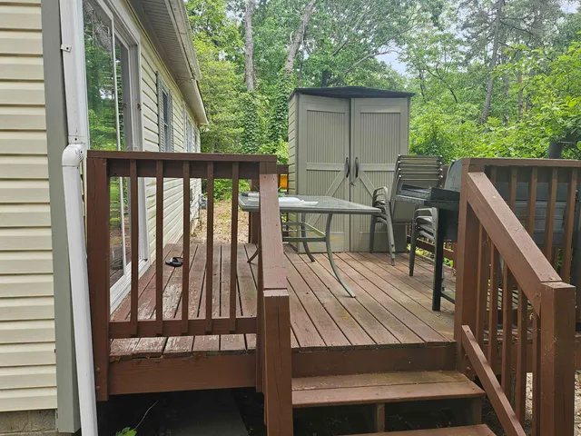 a view of outdoor space with seating area