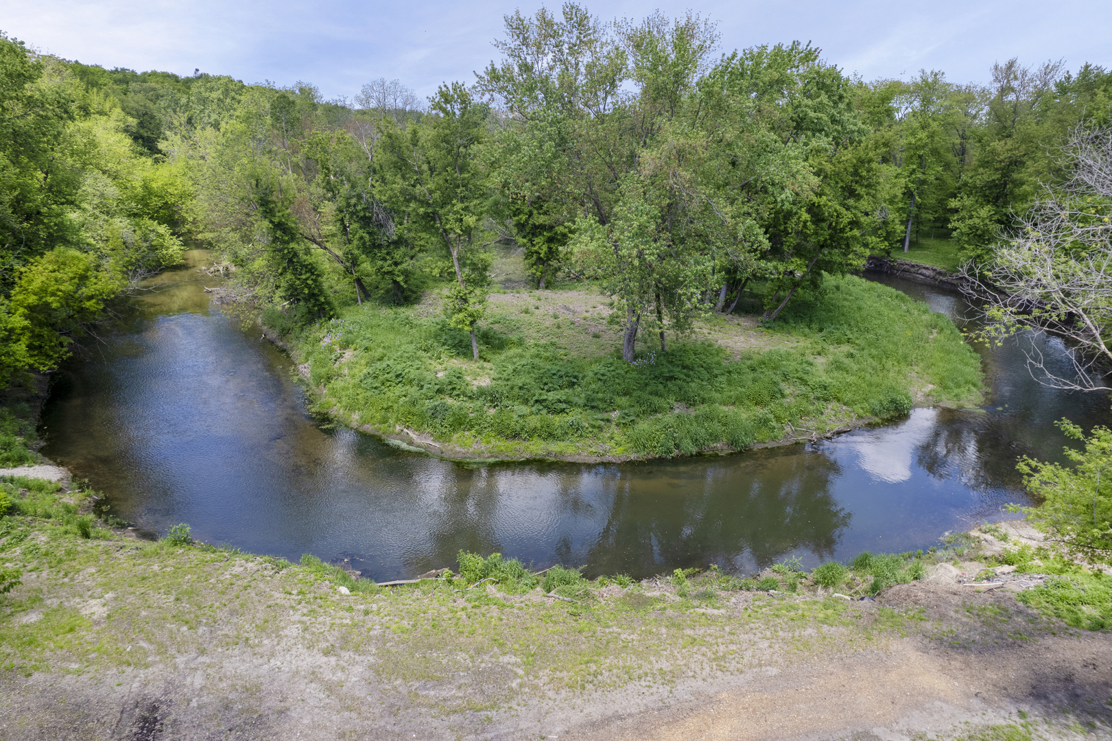 4444 Wesley Freebairn Road Earlville, IL 60518 - Photo 2 of 68 an aerial view of a house with a yard