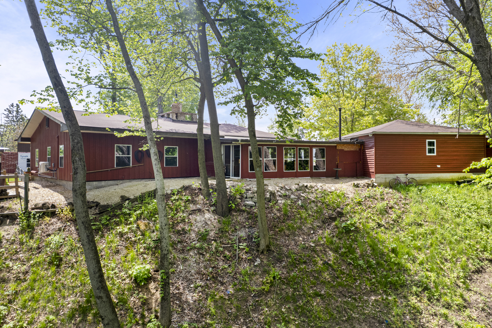 4444 Wesley Freebairn Road Earlville, IL 60518 - Photo 60 of 68 front view of a house with a yard