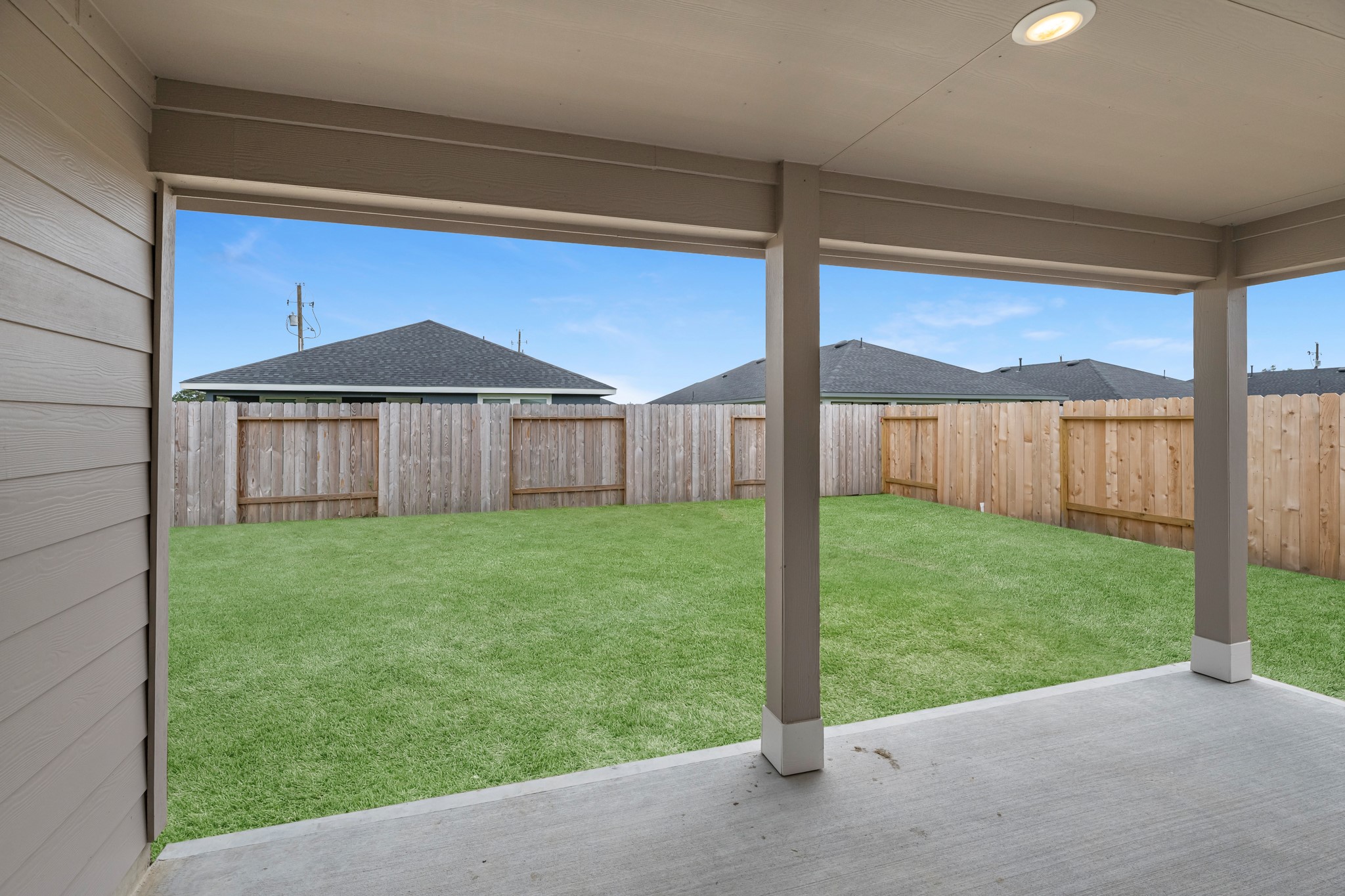 5680 Spoonbill Orange, TX 77632 - Photo 20 of 23 a view of a house with a yard