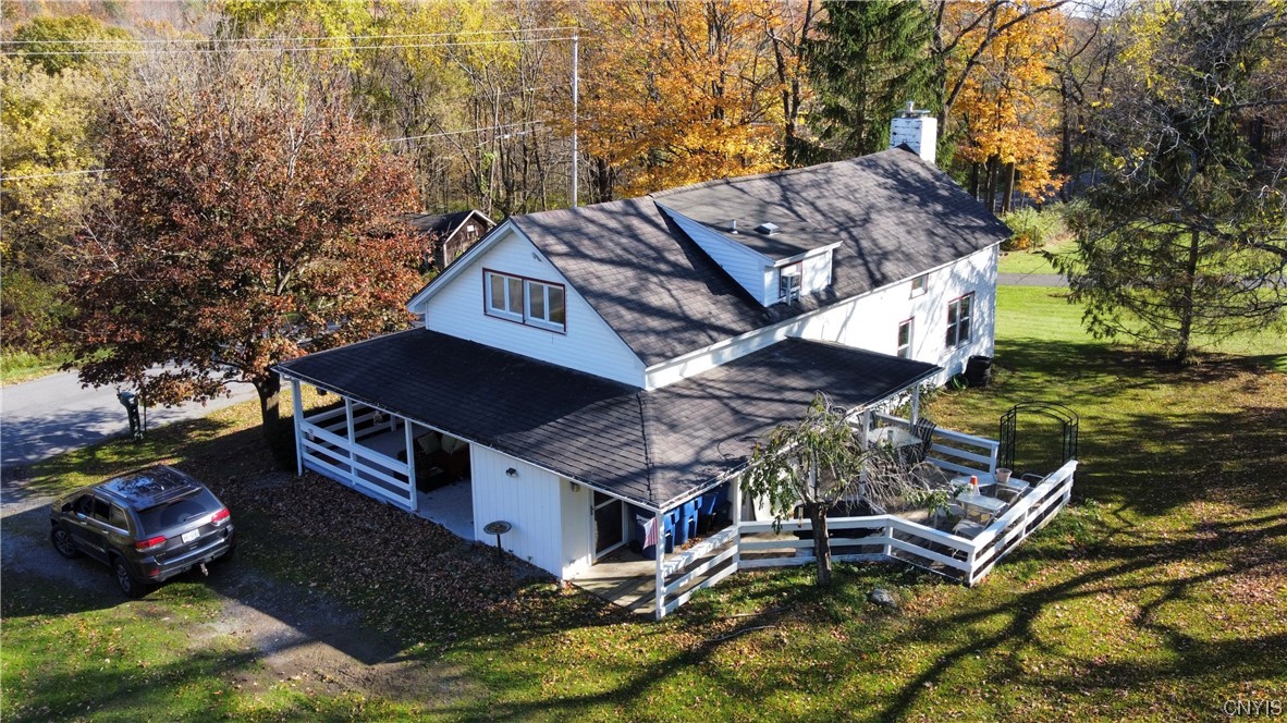 635 Strong Road Tully, NY 13159 - Photo 2 of 30 Aerial Corner View