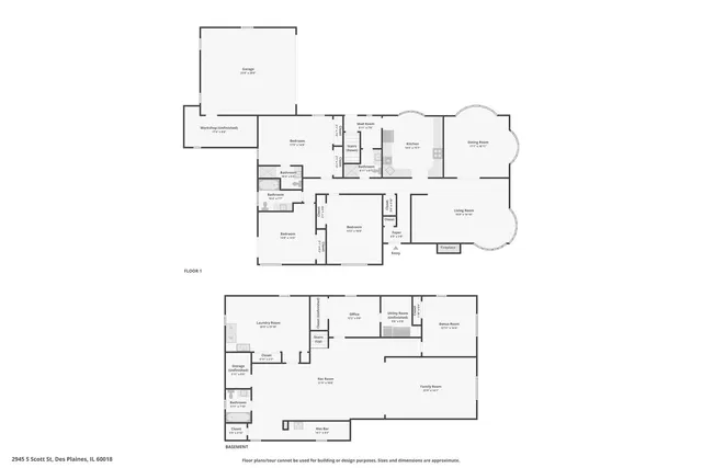 $599,000 | 2945 South Scott Street, Des Plaines, IL 60018