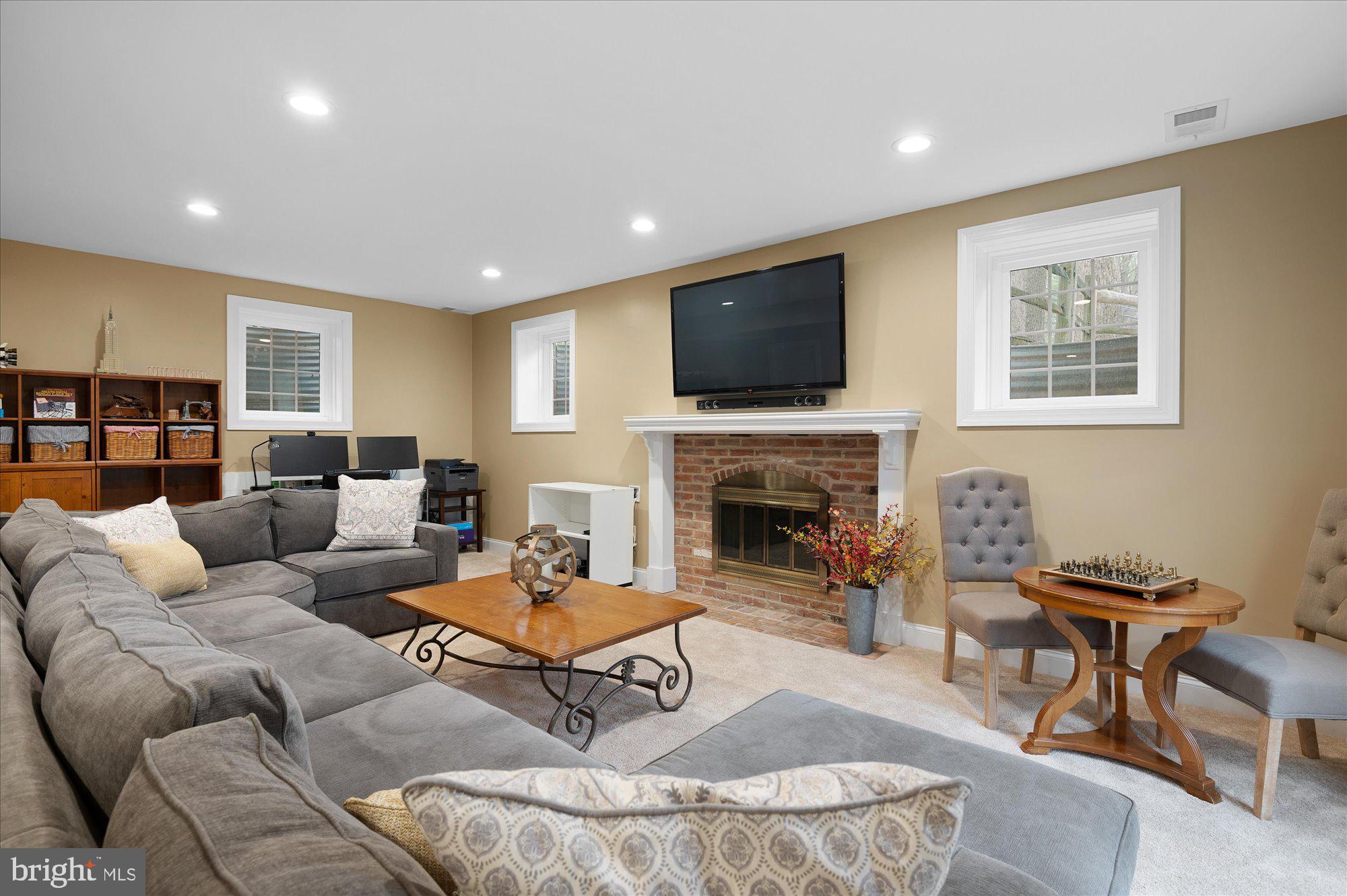 7500 Hackamore Drive Potomac, MD 20854 - Photo 16 of 20 Lower Level Living Area