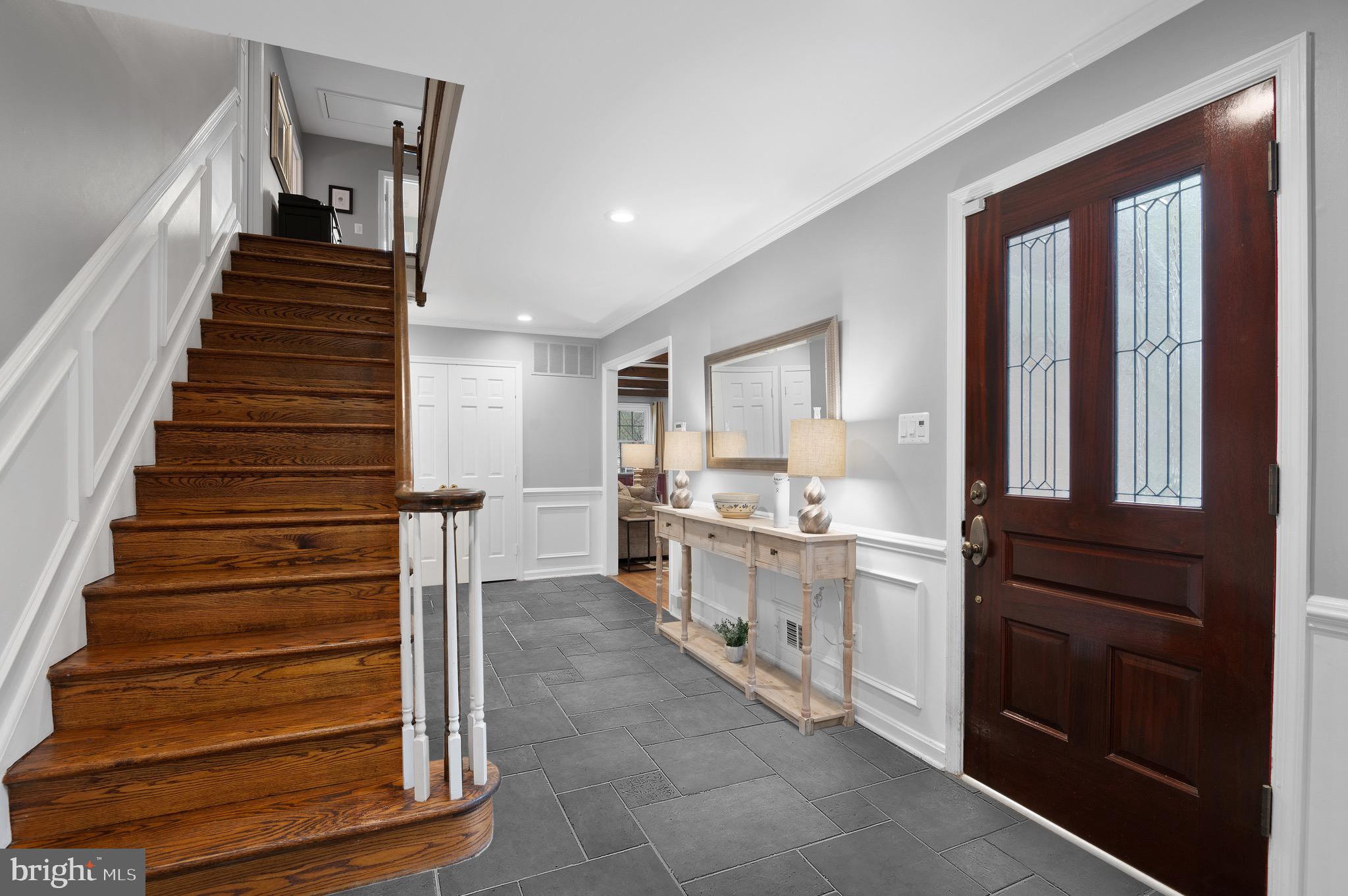 7500 Hackamore Drive Potomac, MD 20854 - Photo 2 of 20 Main Foyer Wrapped in Tile Flooring