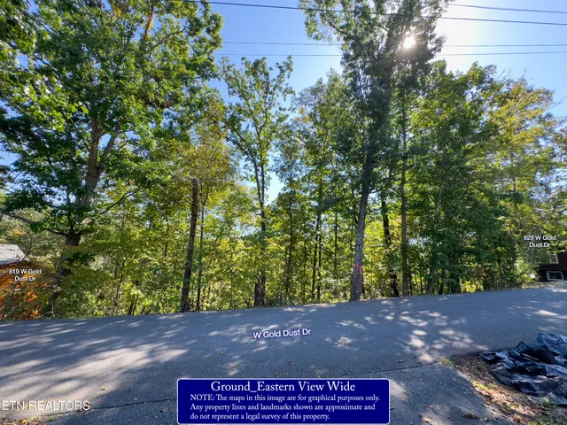 $35,000 | Lot 1 West Gold Dust Drive, Pigeon Forge, TN 37863