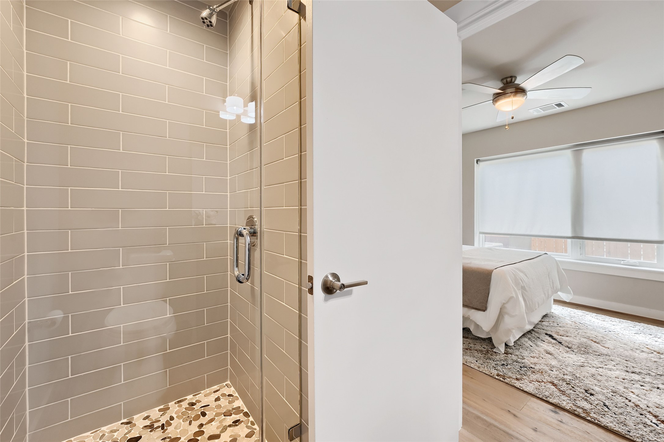 2301 Bluebonnet Lane, Unit 4 Austin, TX 78704 - Photo 6 of 28 Ensuite full bath on main floor