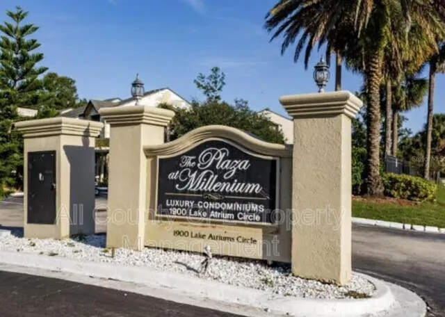 a view of a sign board