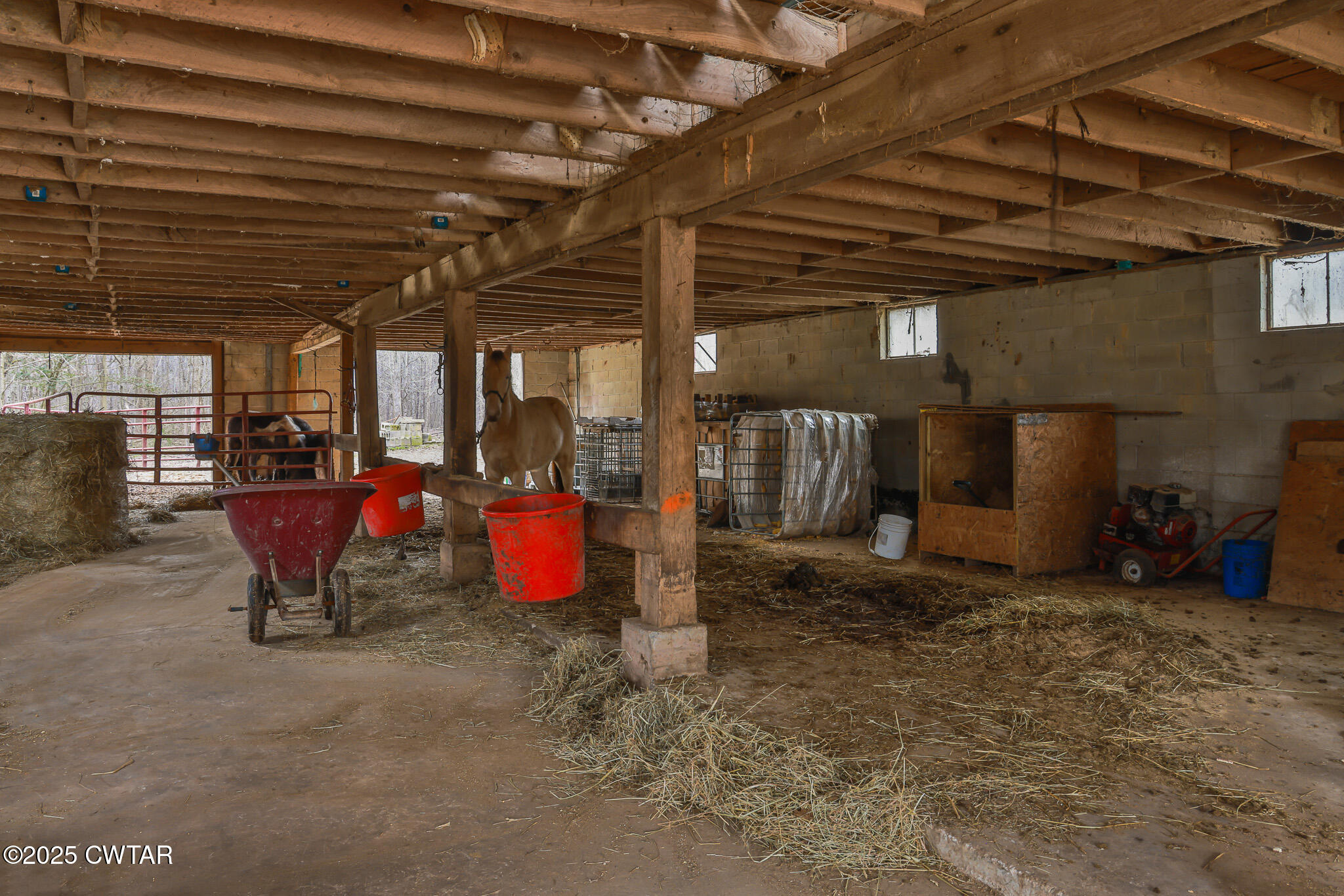 1421 Copper Spring Road Springville, TN 38256 - Photo 64 of 79 a view of a room with wooden walls