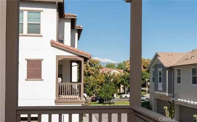 a front view of a house with glass windows