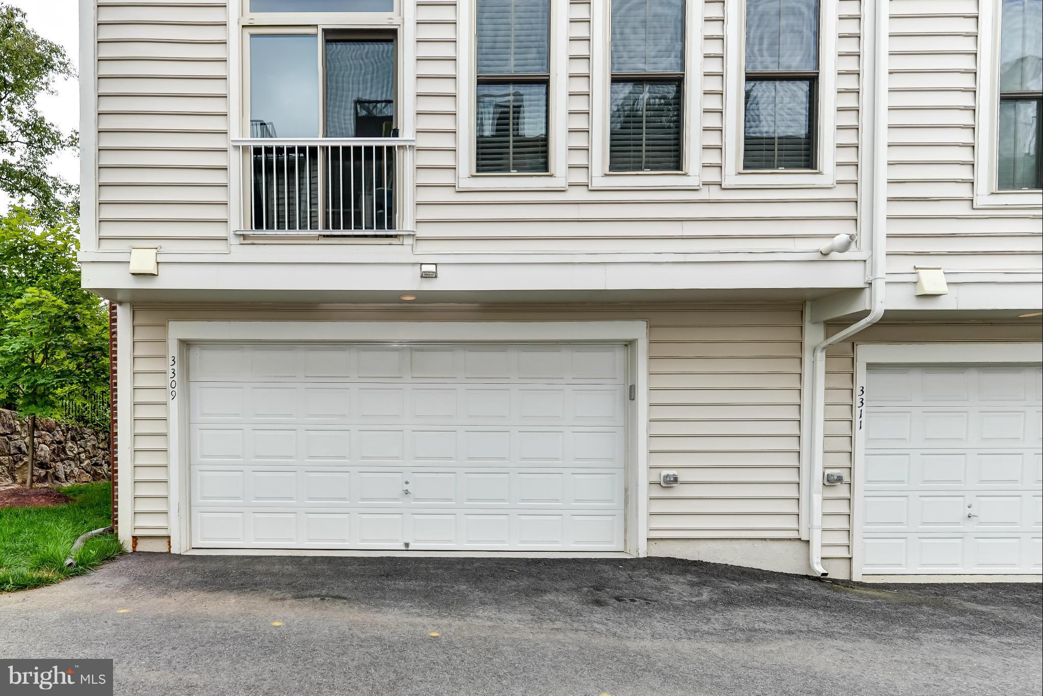 3309 Kemper Road Arlington, VA 22206 - Photo 20 of 23 Rear loading 2 car garage