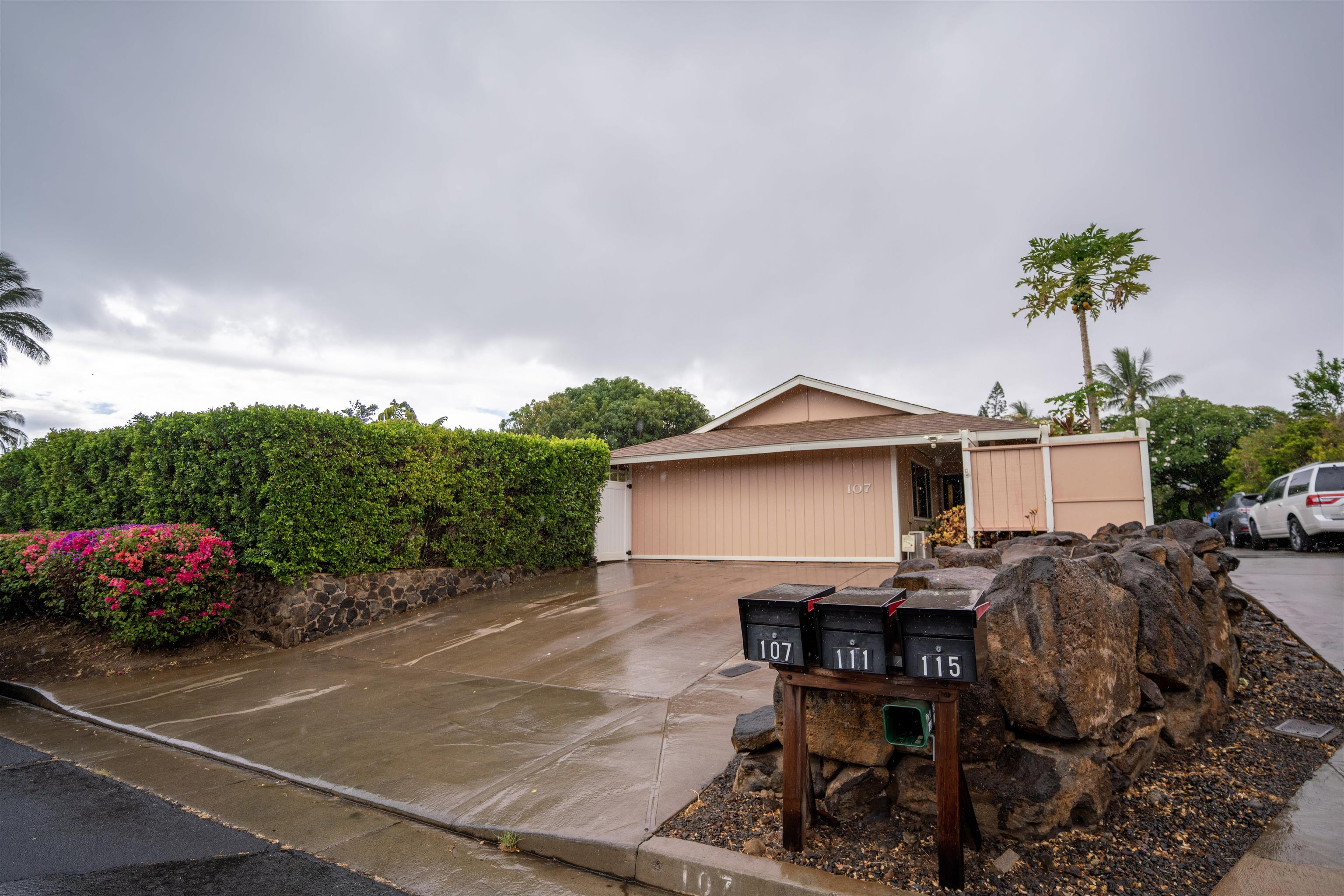 107 Mehani Place Kihei, HI 96753 - Photo 29 of 30 a house view with a garden space