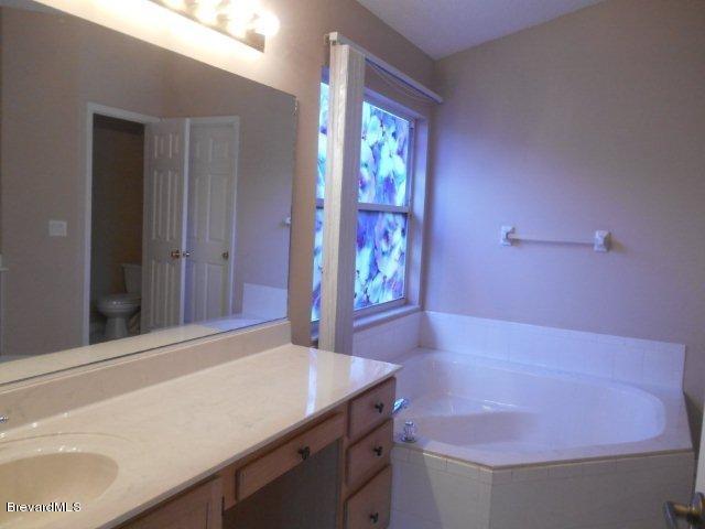 1257 Winding Meadows Road Rockledge, FL 32955 - Photo 17 of 20 Master Bathroom