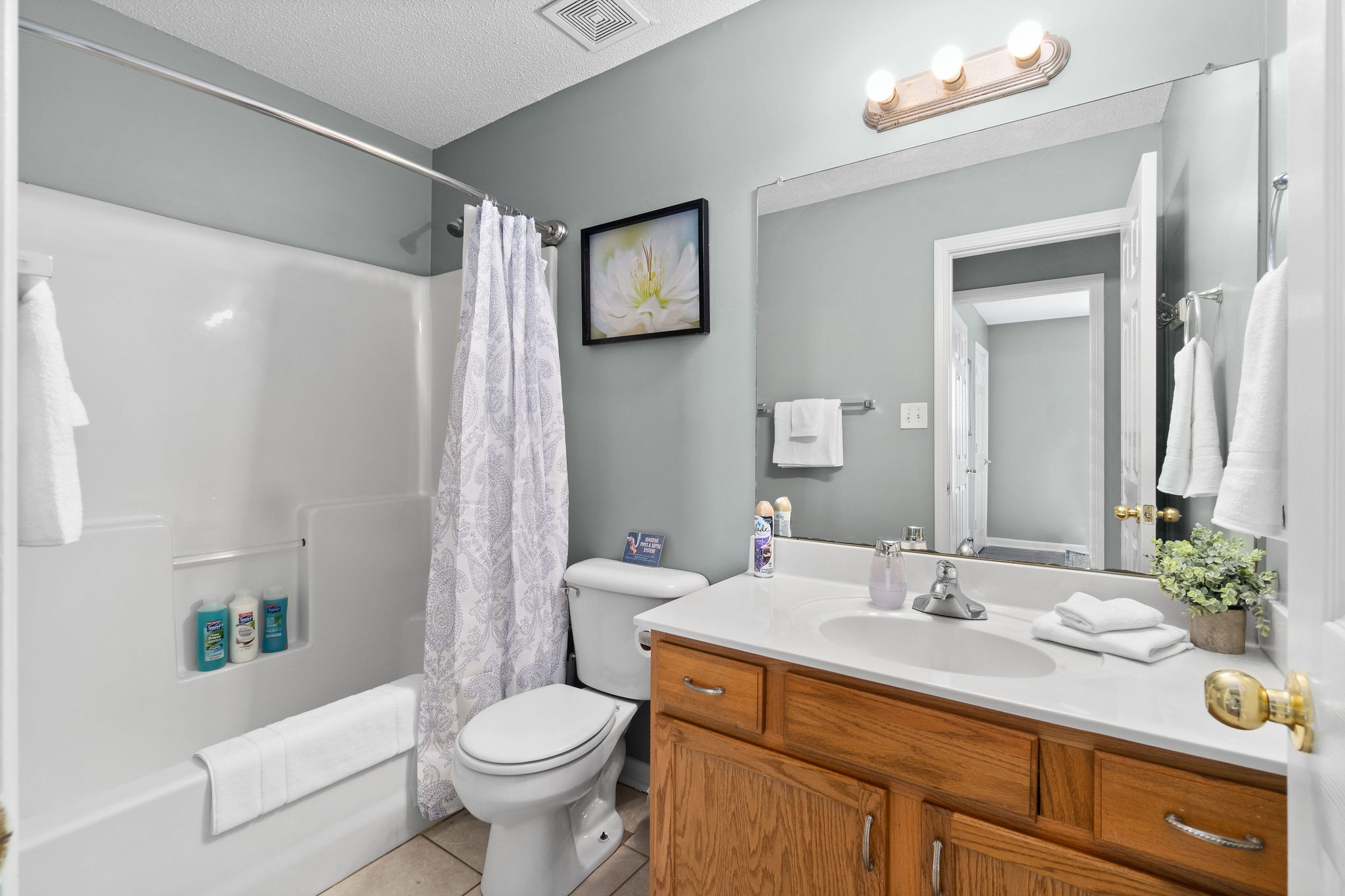 423 Filmore Road Oak Grove, KY 42262 - Photo 20 of 29 a bathroom with a sink toilet and shower