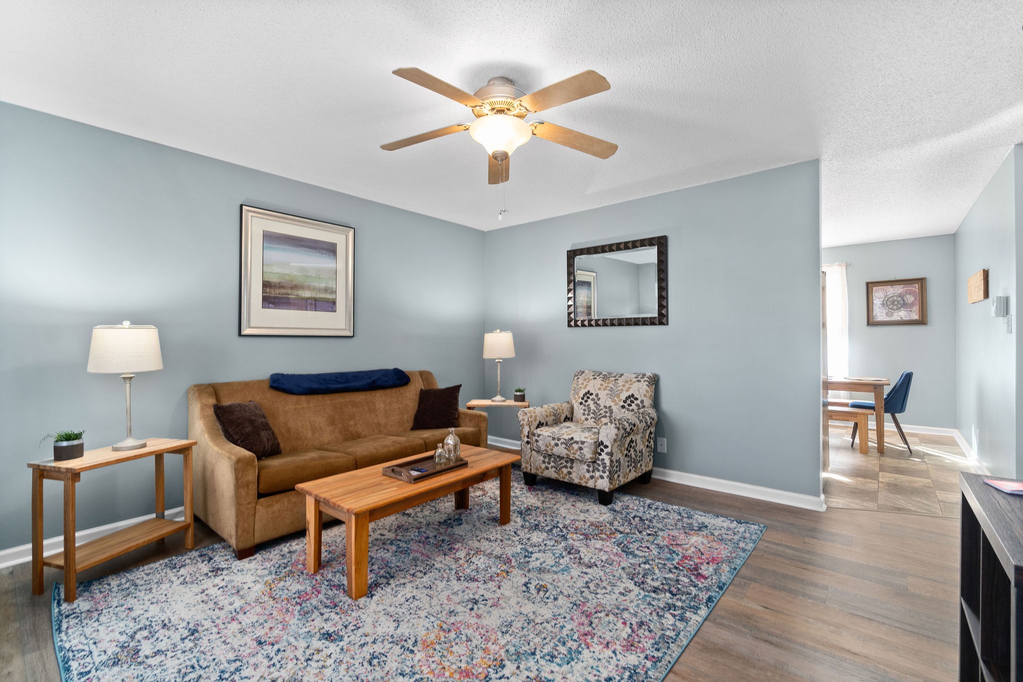 423 Filmore Road Oak Grove, KY 42262 - Photo 6 of 29 a living room with furniture and a table