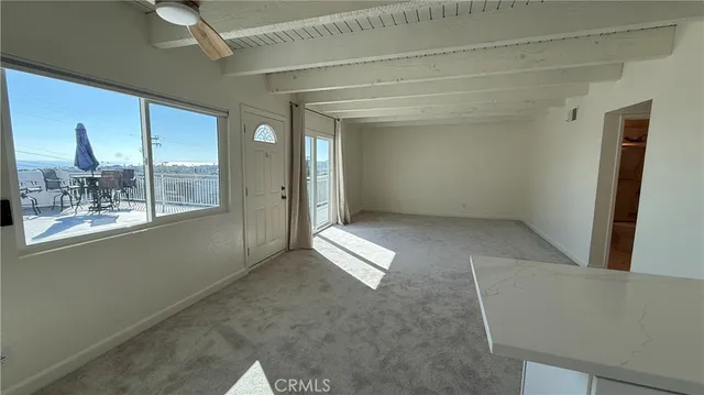a view of livingroom with window