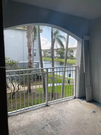 a view of a large window with an outdoor space